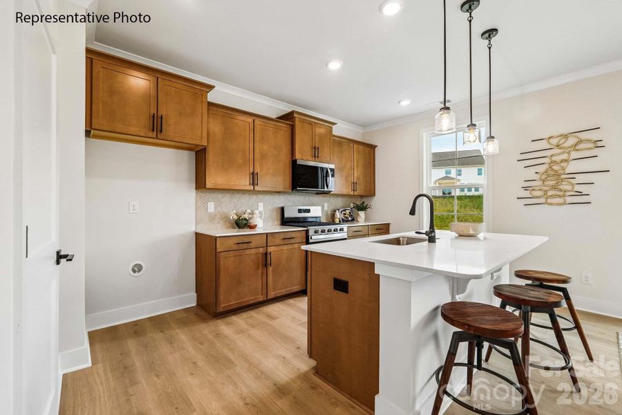 Furnished interior view inside a new home in Avalon of Gastonia, Gastonia (Image 15).