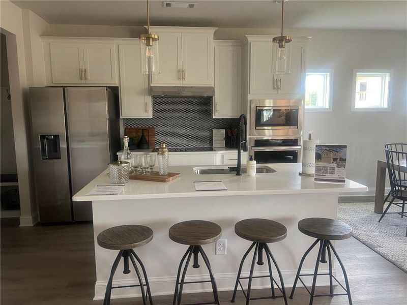 Furnished interior view inside a new home in Crofton Place Enclave, Snellville (Image 11).