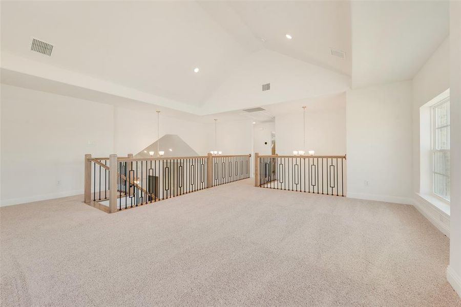 Spacious, unfurnished interior of a new home in Prairie Ridge, Midlothian (Image 17).