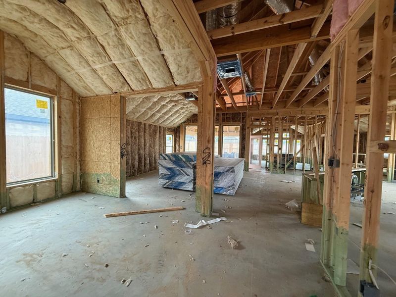 In-progress construction of a new home in Candela, Richmond, TX (Image 7).