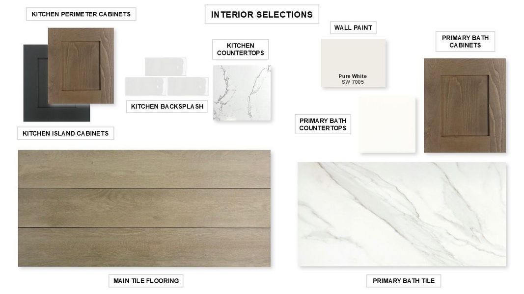 Sample of building materials used in homes in Escondido, Magnolia (Image 7). Sample of building materials used in homes in Escondido, Magnolia (Image 7).