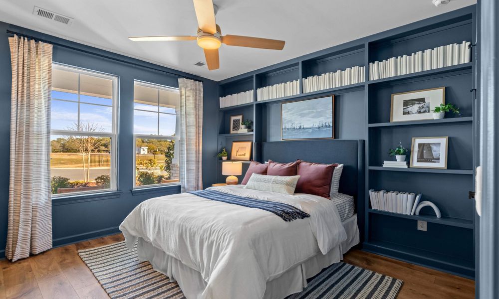 Representative furnished interior of a home built from the The Surfrider by Chesapeake Homes in The Willows, Loris (Image 36).