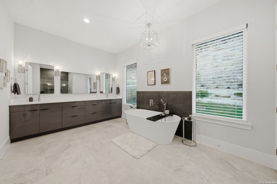 Furnished interior view inside a new home in , Boerne (Image 7).