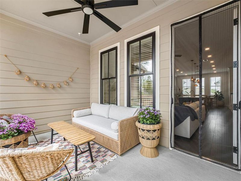 Exterior details and patio area of a home in , Norcross (Image 24).