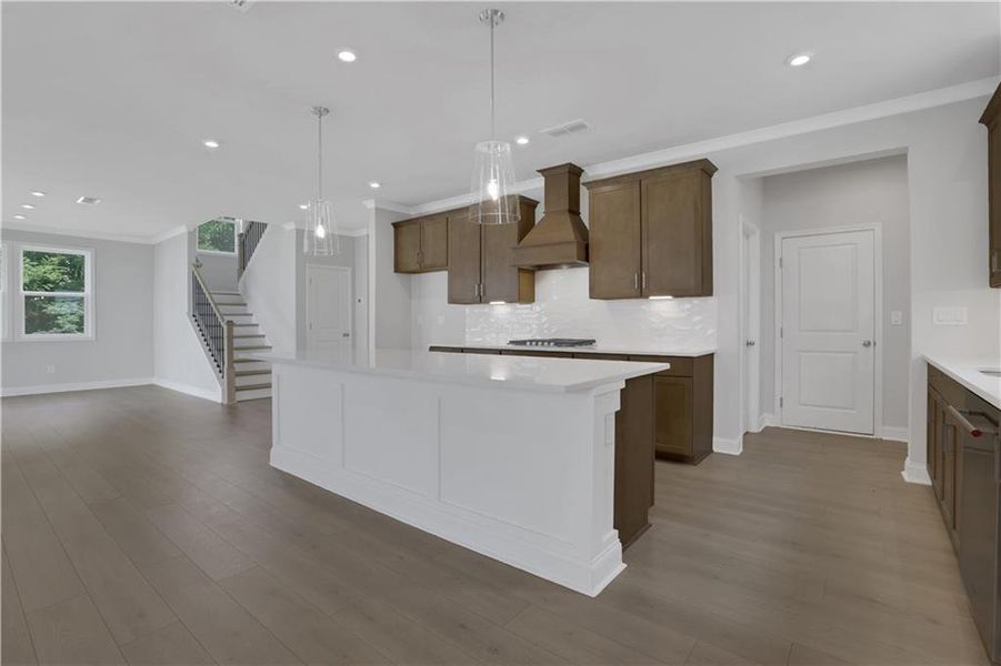 Furnished interior view inside a new home in The Paddocks at Doc Hughes, Buford (Image 14).