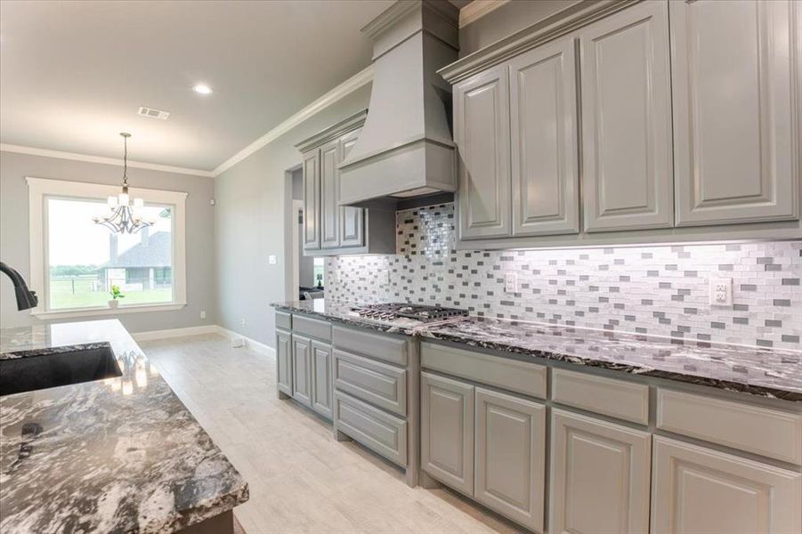 Furnished interior view inside a new home in , Godley (Image 10).