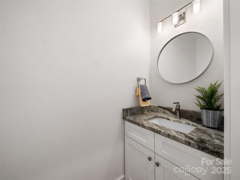 Furnished interior view inside a new home in , Saluda (Image 9).