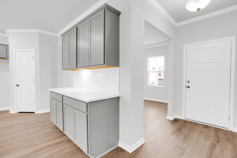 Furnished interior view inside a new home in Carriage Estates, Lexington (Image 12).