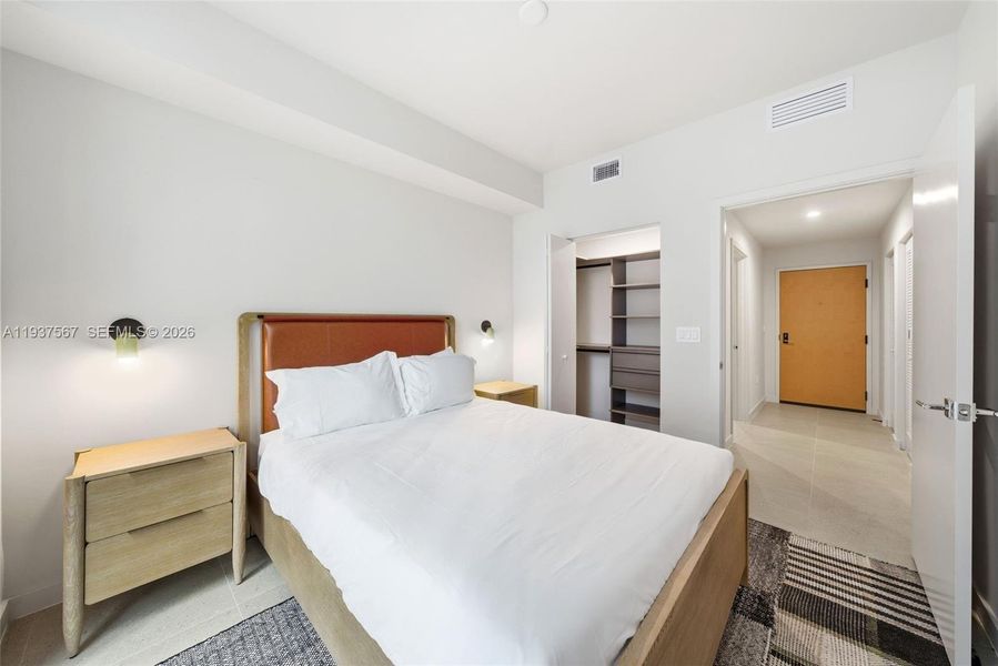 Furnished interior view inside a new home in , Miami (Image 18).