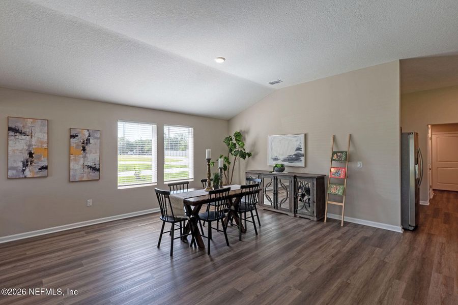 Furnished interior view inside a new home in Edinburgh Village, Jacksonville (Image 8).