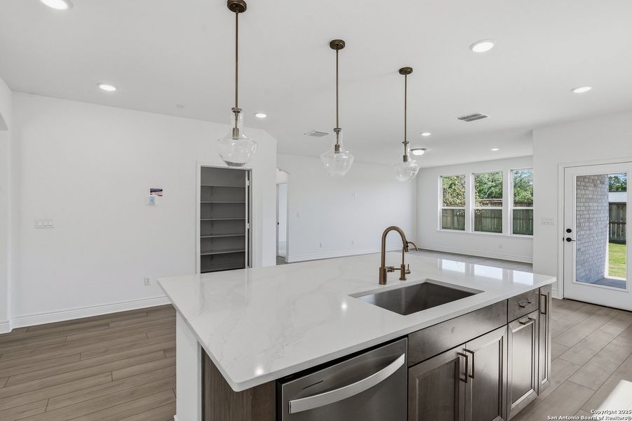 Furnished interior view inside a new home in Legacy at Lake Dunlap, New Braunfels (Image 9). Furnished interior view inside a new home in Legacy at Lake Dunlap, New Braunfels (Image 9).