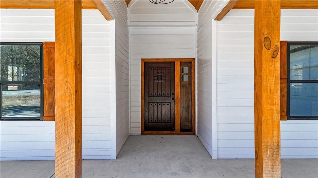 Exterior details and patio area of a home in , Rockmart (Image 27).