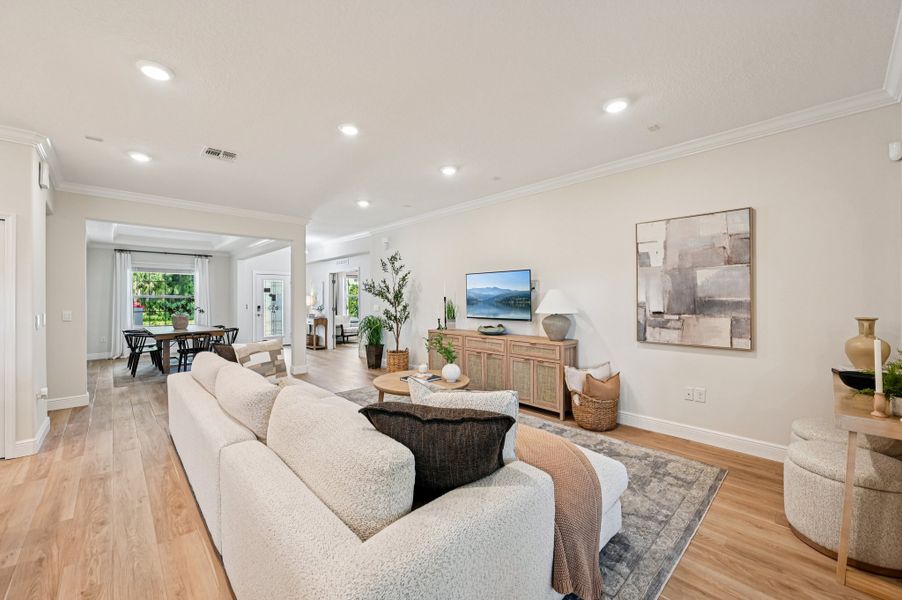 Representative furnished interior of a home built from the The Sierra by Maronda Homes in Sebastian Highlands, Sebastian (Image 8).