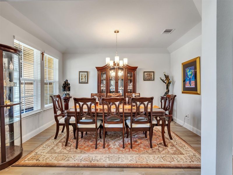 Specious dinning room