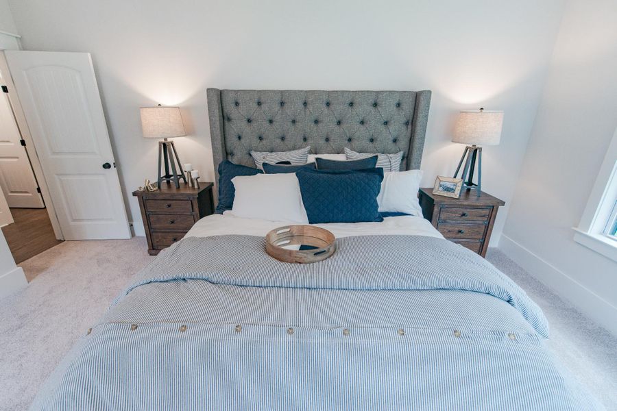 Representative furnished interior of a home built from the McKinley by Bill Clark Homes in The Sanctuary at Sunset Beach, Sunset Beach (Image 49). Representative furnished interior of a home built from the McKinley by Bill Clark Homes in The Sanctuary at Sunset Beach, Sunset Beach (Image 49).