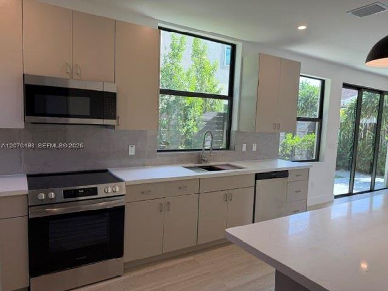 Furnished interior view inside a new home in , Miami (Image 6). Furnished interior view inside a new home in , Miami (Image 6).