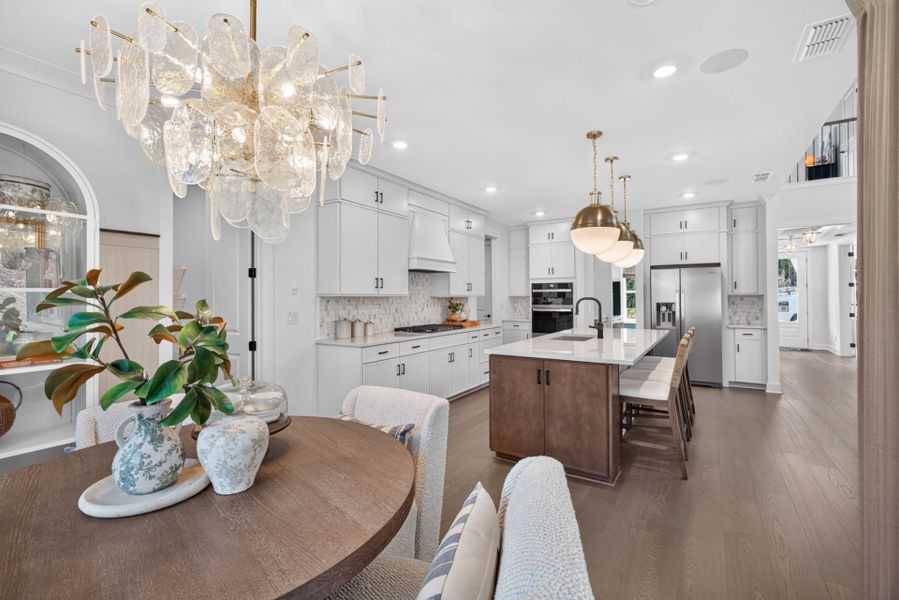 Representative furnished interior of a home built from the Newlyn by Pulte Homes in Bristol, Dawsonville (Image 13).