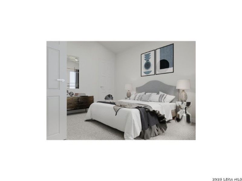 Furnished interior view inside a new home in Veranda, San Antonio (Image 3).