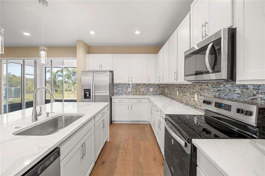 Furnished interior view inside a new home in , Groveland (Image 14).