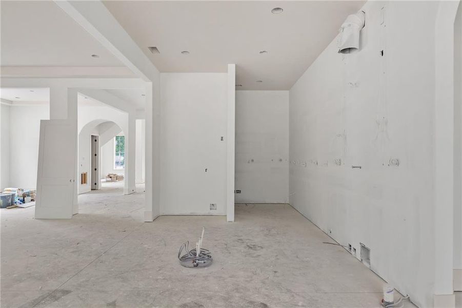 In-progress construction of a new home in , Alpharetta, GA (Image 10).
