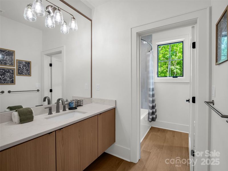 Furnished interior view inside a new home in , Mill Spring (Image 4).