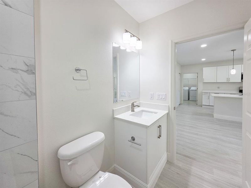 Furnished interior view inside a new home in , Deland (Image 16).