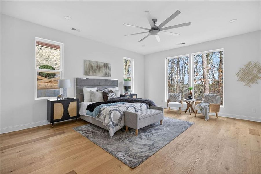 Furnished interior view inside a new home in , Lithia Springs (Image 30).