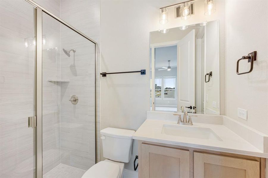 Furnished interior view inside a new home in Sunrise at Garden Valley, Waxahachie (Image 7).