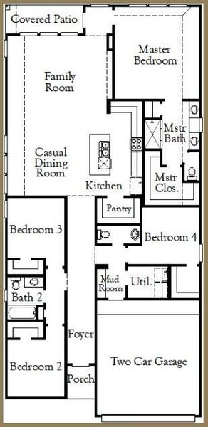 Floorplan - Representative Photo
