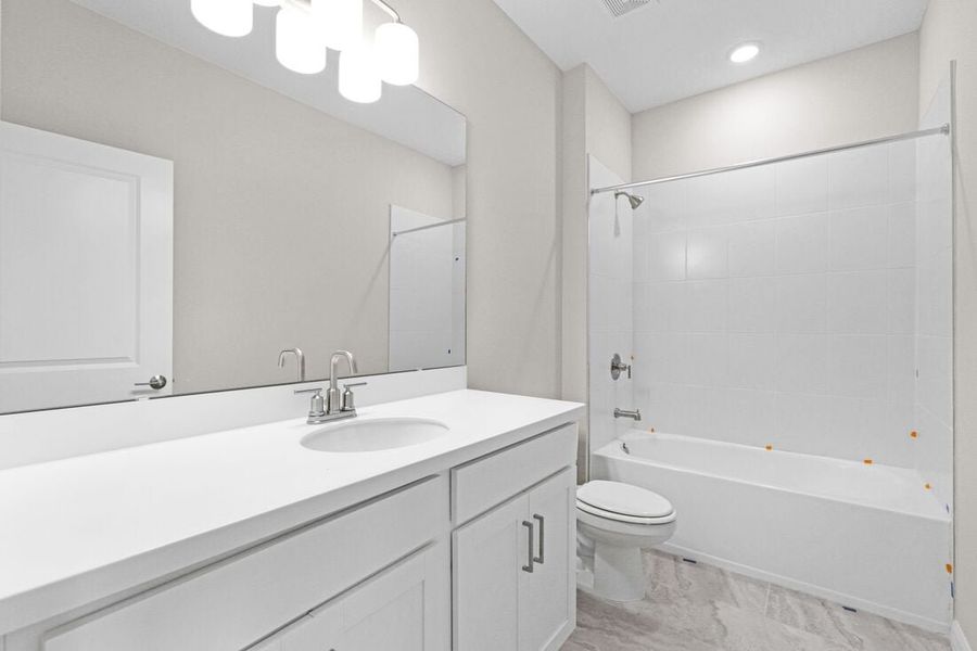 Furnished interior view inside a new home in Cherry Elm at SilverLeaf, St. Augustine (Image 7).