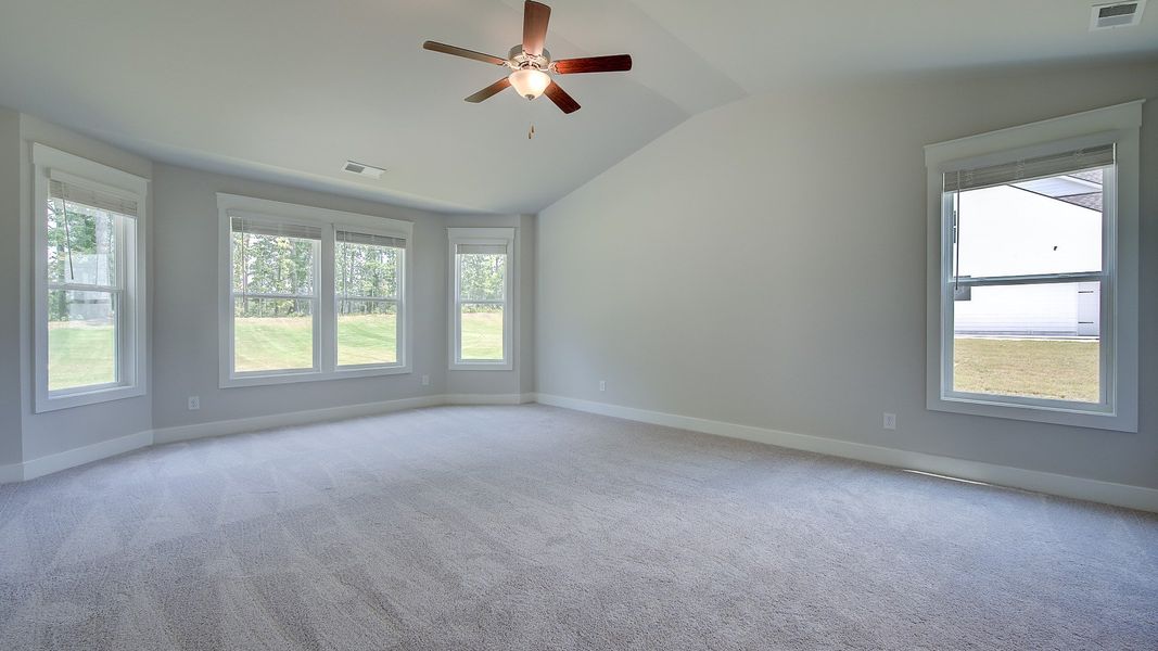 Representative furnished interior of a home built from the Margaret by DRB Homes in Saddleridge, Senoia (Image 8).