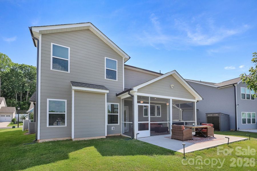 Exterior details and patio area of a home in , Mount Holly (Image 30).