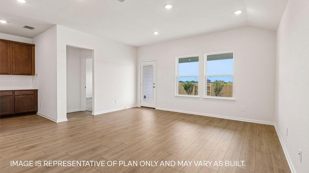 Representative unfurnished interior of a home built from the The Caden by D.R. Horton in Briarwood, Elgin (Image 13).