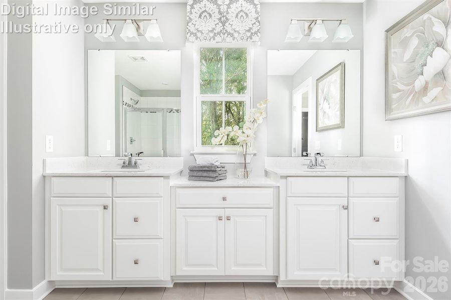Furnished interior view inside a new home in Kelton, Charlotte (Image 6).