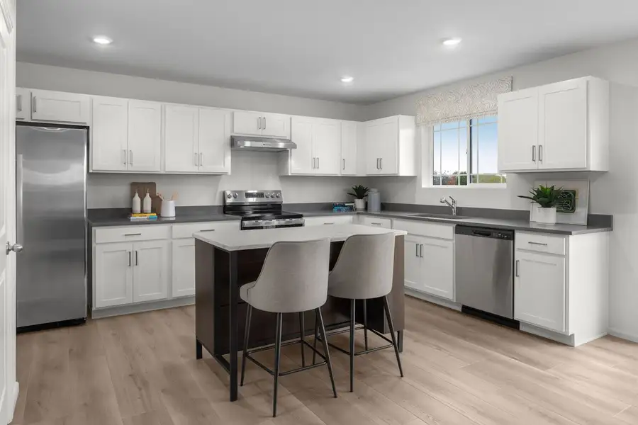 Representative furnished interior of a home built from the Plan 2284 Modeled by KB Home in Murphy Creek Classic, Aurora (Image 4).