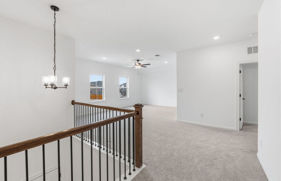 Spacious, unfurnished interior of a new home in West Cypress Hills, Spicewood (Image 35).