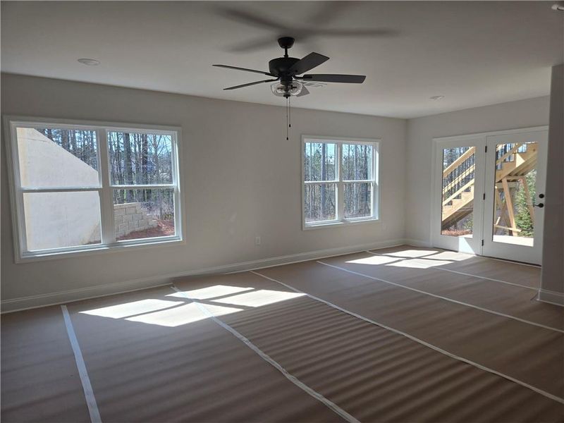 In-progress construction of a new home in Madeira, Acworth, GA (Image 25).