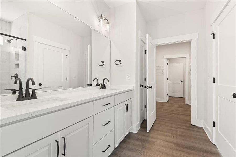 Furnished interior view inside a new home in , Loganville (Image 8).