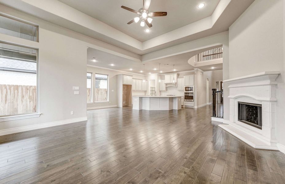 Spacious, unfurnished interior of a new home in The Highlands 55′, Porter (Image 20).