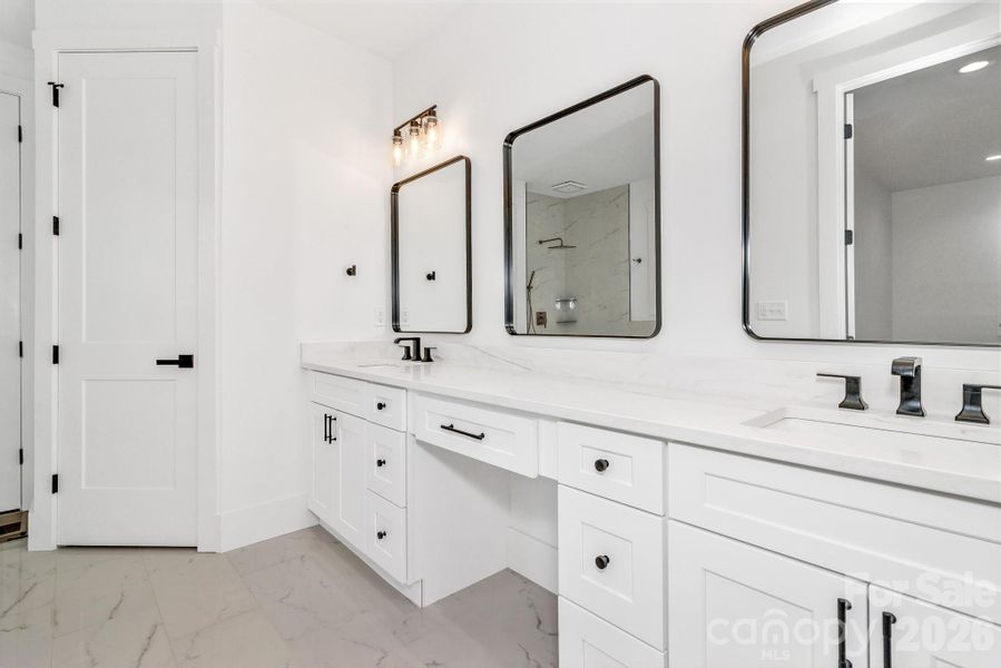 Furnished interior view inside a new home in , Mills River (Image 11).