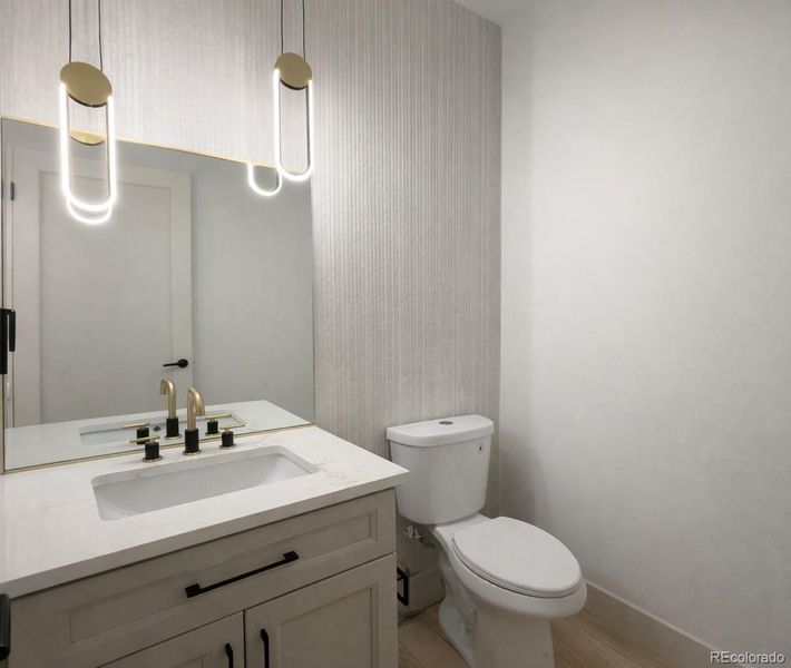 Furnished interior view inside a new home in , Keenesburg (Image 26).