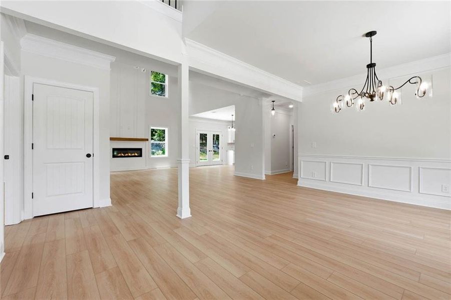 Spacious, unfurnished interior of a new home in , Douglasville (Image 14). Spacious, unfurnished interior of a new home in , Douglasville (Image 14).