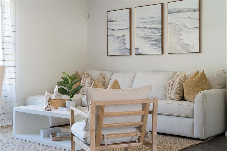 Furnished interior view inside a new home in , Lakeland (Image 26).