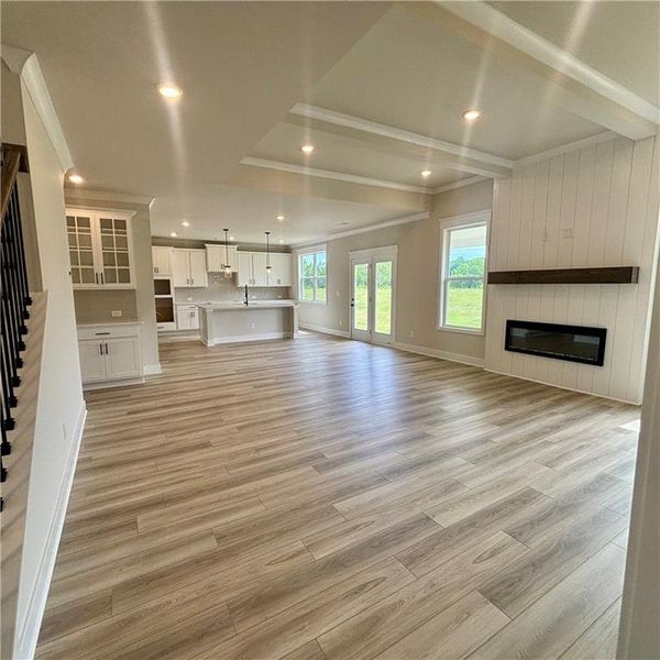 Spacious, unfurnished interior of a new home in Rosewood Lake Estates, Hoschton (Image 17). Spacious, unfurnished interior of a new home in Rosewood Lake Estates, Hoschton (Image 17).