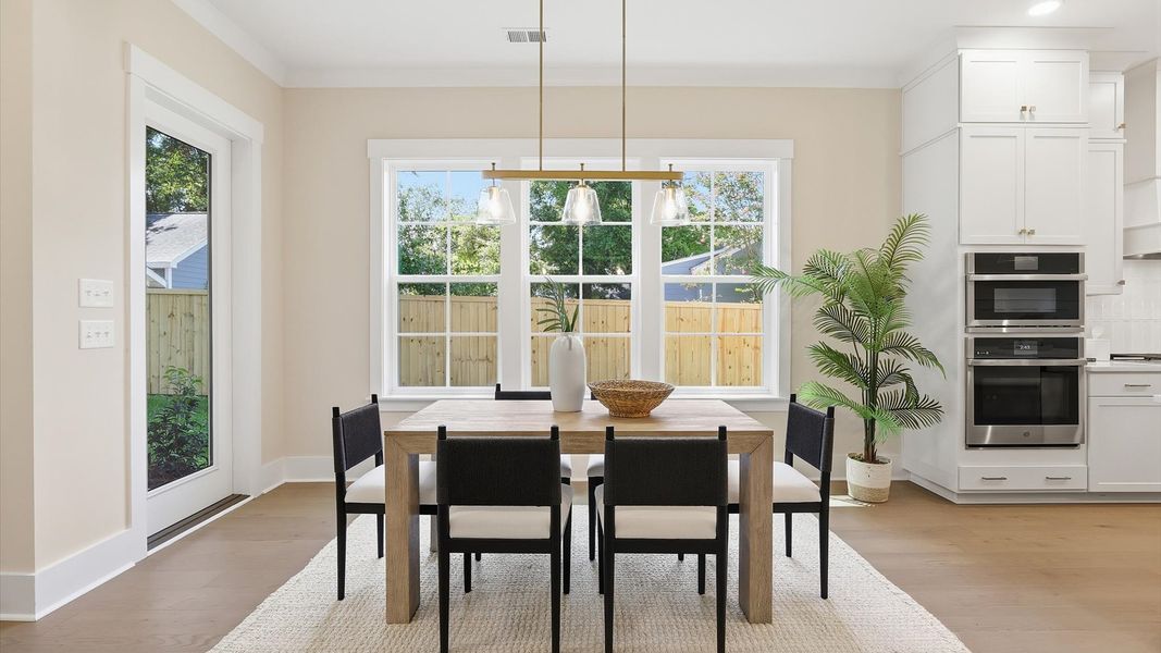 Representative furnished interior of a home built from the Lighthouse II by DRB Homes in Bayview Acres, Mount Pleasant (Image 6).