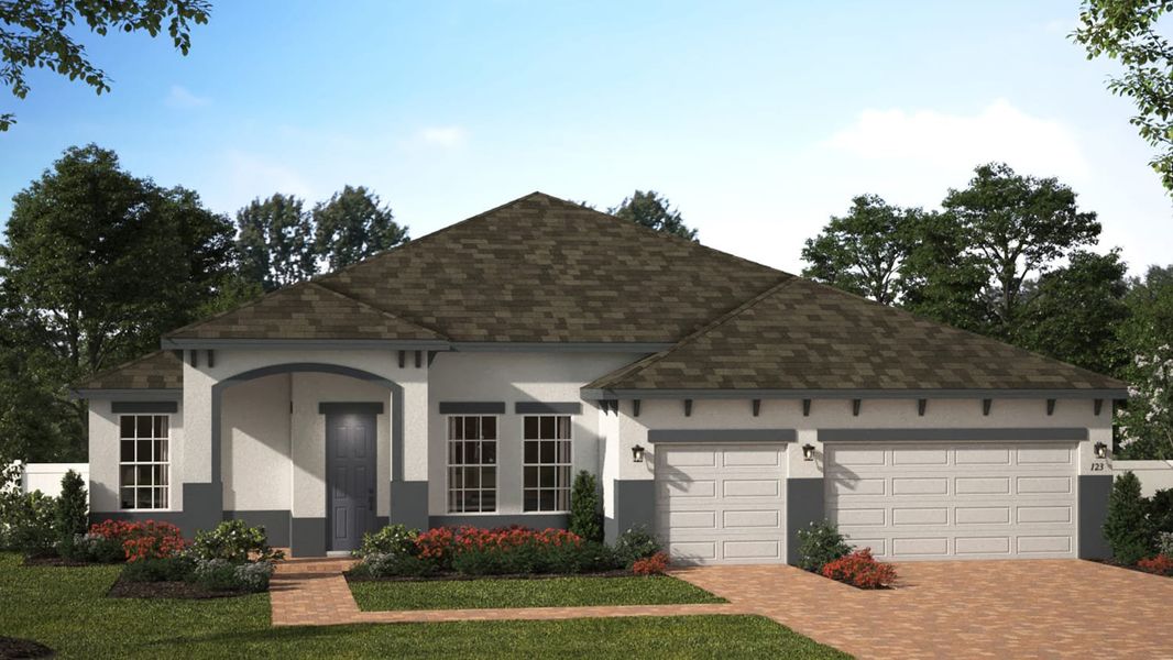 Elevation 1 | Brentwood | New Homes in Florida | Landsea Homes