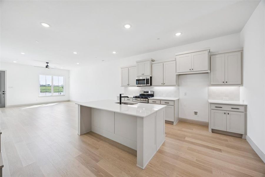 The chef will never be left out of the party in this open concept dream home! The chef will never be left out of the party in this open concept dream home!