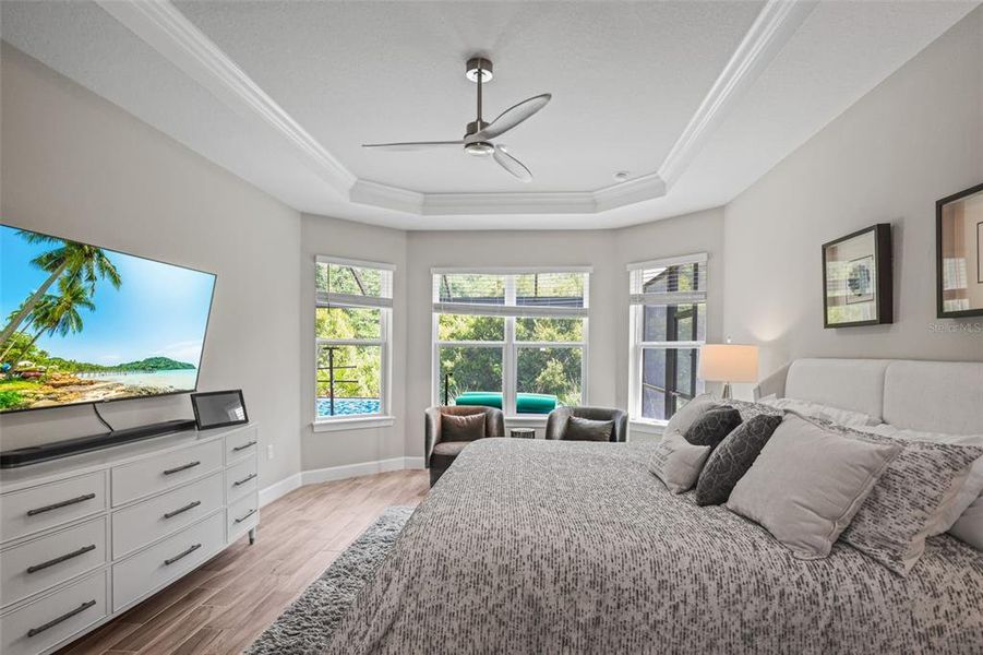 Furnished interior view inside a new home in , Wesley Chapel (Image 38).