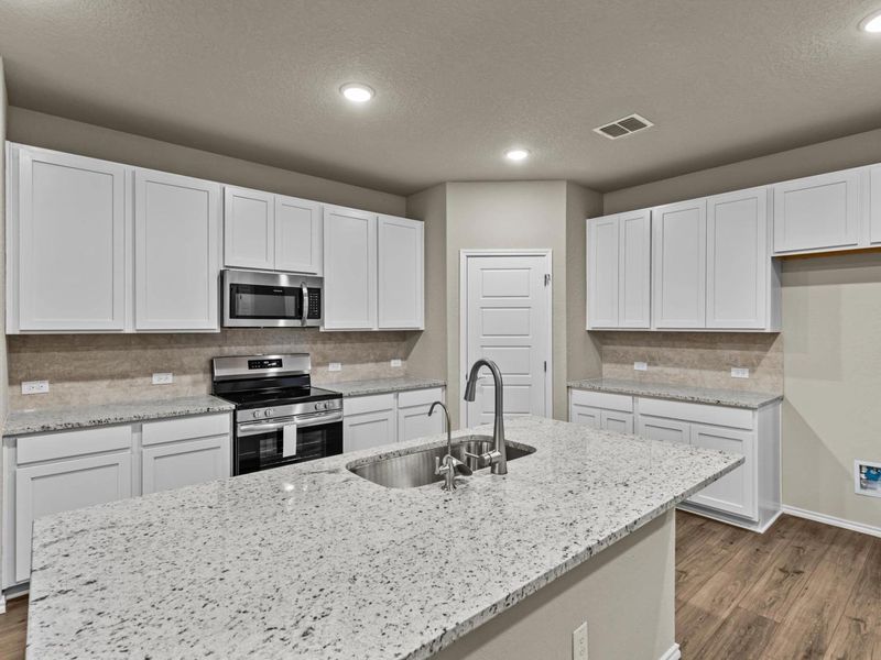 Furnished interior view inside a new home in Royal Crest, San Antonio (Image 5).