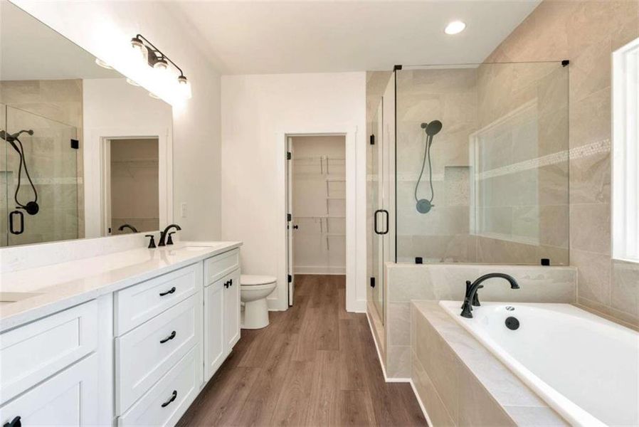 Furnished interior view inside a new home in , Maysville (Image 10).